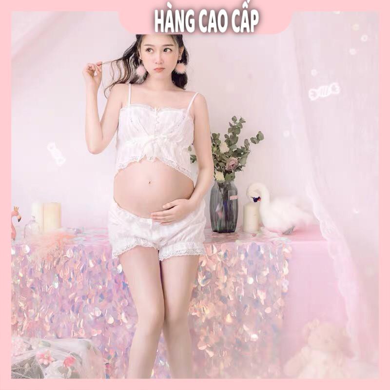 Bộ đồ ngủ sexy quần đùi áo croptop hai dây gợi cảm | BigBuy360 - bigbuy360.vn
