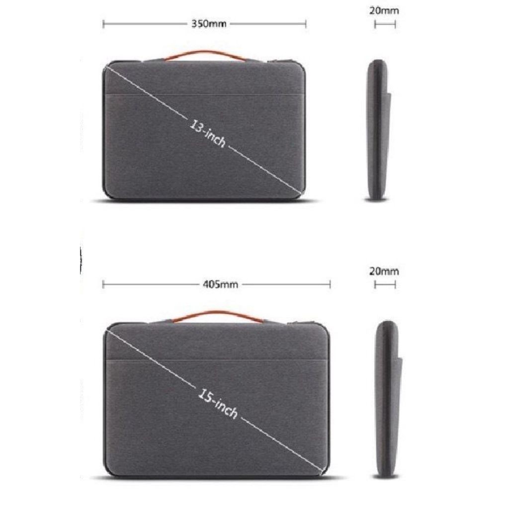 Túi Chống Sốc Laptop/MacBook JCPAL NYLON 13/15-INCH Kèm ảnh thật