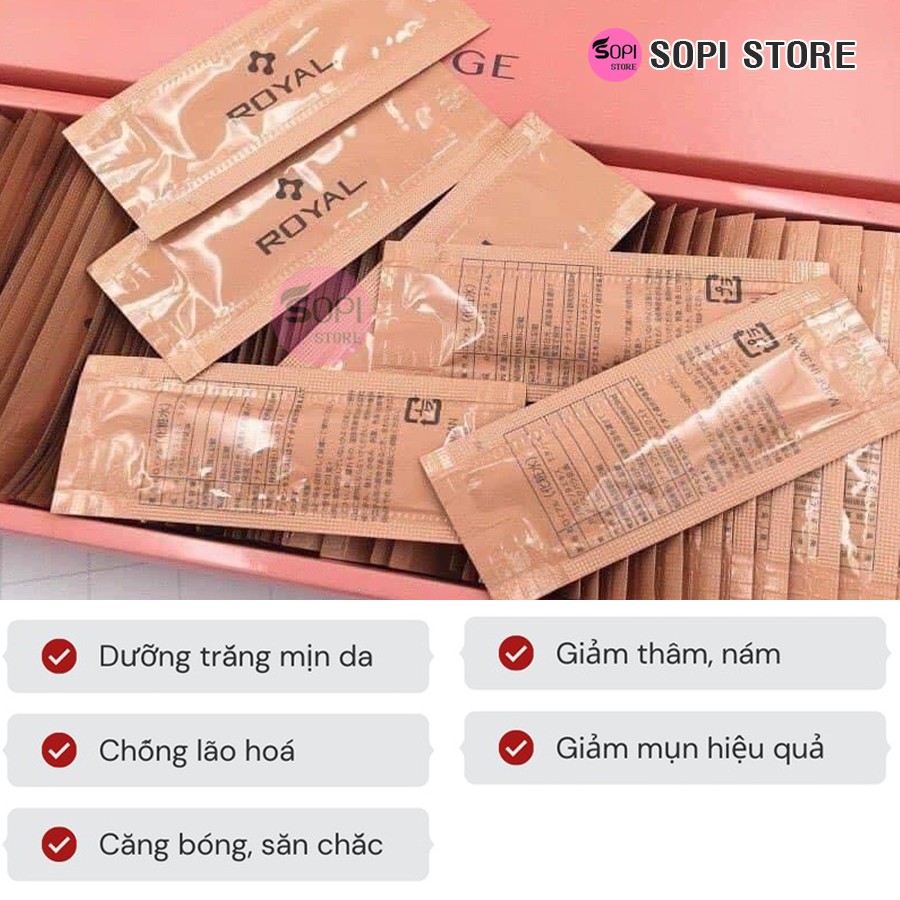 [Auth 100%] Serum nhau thai cuống rốn Royal Placenta, tinh chất dưỡng trắng cấp ẩm hoàng gia Nhật Bản - Sopi Store | BigBuy360 - bigbuy360.vn