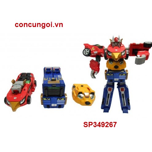 Combo Robot Siêu Nhân Cơ Động 2in1