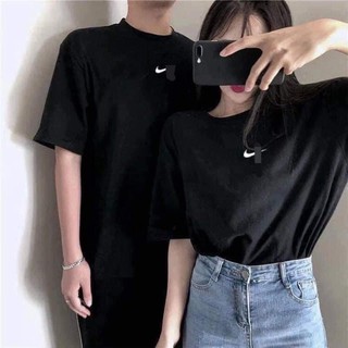 Áo thun tay lỡ in decal logo basic giá rẻ unisex