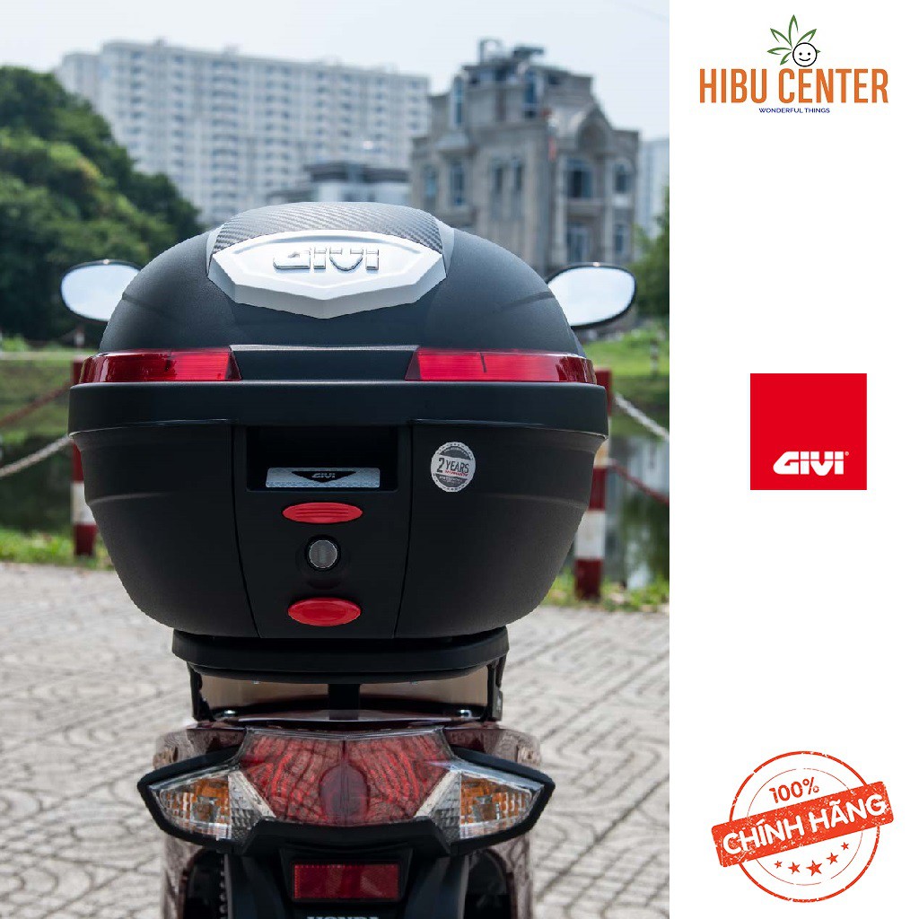 [Sản Phẩm Mới] Thùng GIVI B270N 27 Lít Gắn Sau Xe Khóa Monolock Hàng Chính Hãng – HBCENTER