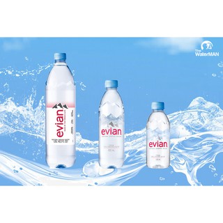 Nước suối Pháp EVIAN dung tích 500-750-1500ml