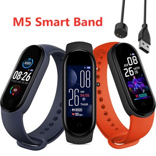 Đồng Hồ Đeo Tay Thông Minh XIAOMI M5 Hỗ Trợ Theo Dõi Sức Khỏe Kèm Phụ Kiện