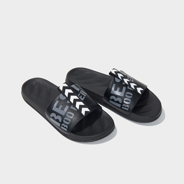 SHONDO | Dép Shondo Trendy II dù sọc mũi tên đen TRE1014