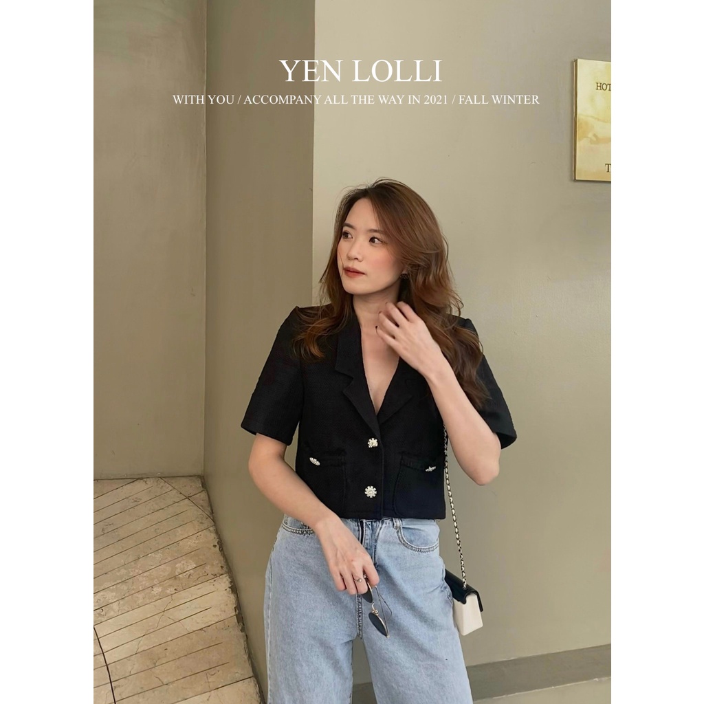 ÁO DẠ TWEED DÁNG LỬNG HÀNG THIẾT KẾ