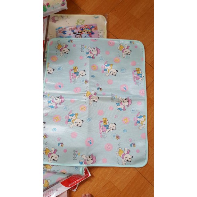 Chiếu Lụa Chống Thấm Cao Su Điều Hòa 3D Sống Động Cho Bé