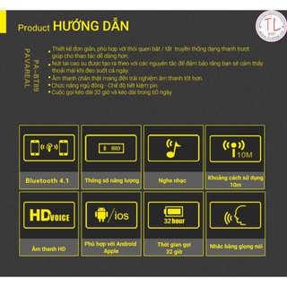 TAI NGHE BLUETOOTH - TAI NGHE BLUETOOTH PAVAREAL