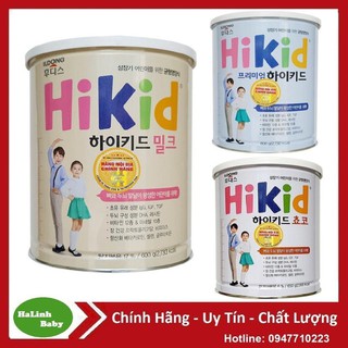 [Tem chống hàng giả] Sữa Hikid vani 600g.(Date 2022)
