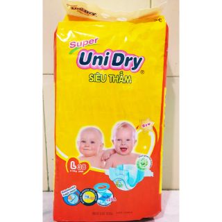 Bỉm dán UniDry ( L-38 miếng)