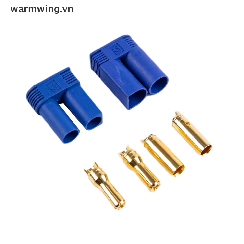 1 Bộ Đầu Nối Sạc Pin LiPo EC3 EC5 Phích Cắm 5mm100A Cho Xe Điều Khiển Từ Xa