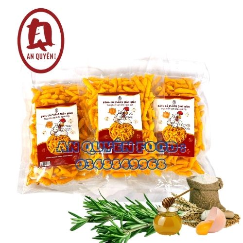 An quyên food - snack bánh cá phồng giòn giòn - ảnh sản phẩm 1