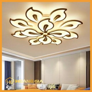 Đèn LED Ốp Trần 12 Cánh Trang Trí Phòng Khách, Đèn Led Trang Trí