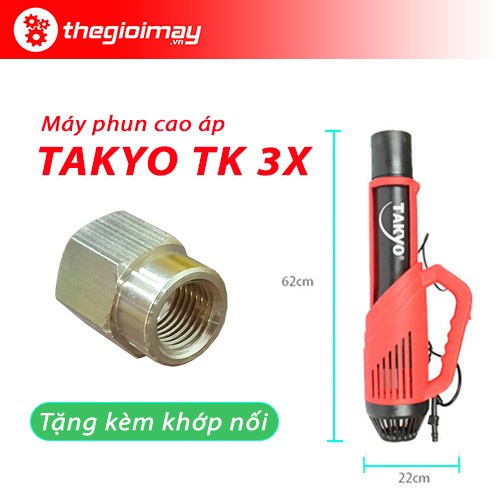 [Mã BMBAU300 giảm 10% đơn 499K] MÁY PHUN SƯƠNG CAO ÁP TAKYO TK 3X