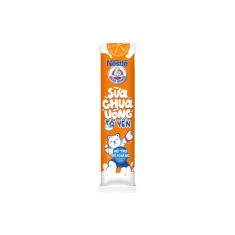 Sữa chua tổ yến Nestlé® Yogu Gấu HƯƠNG CAM