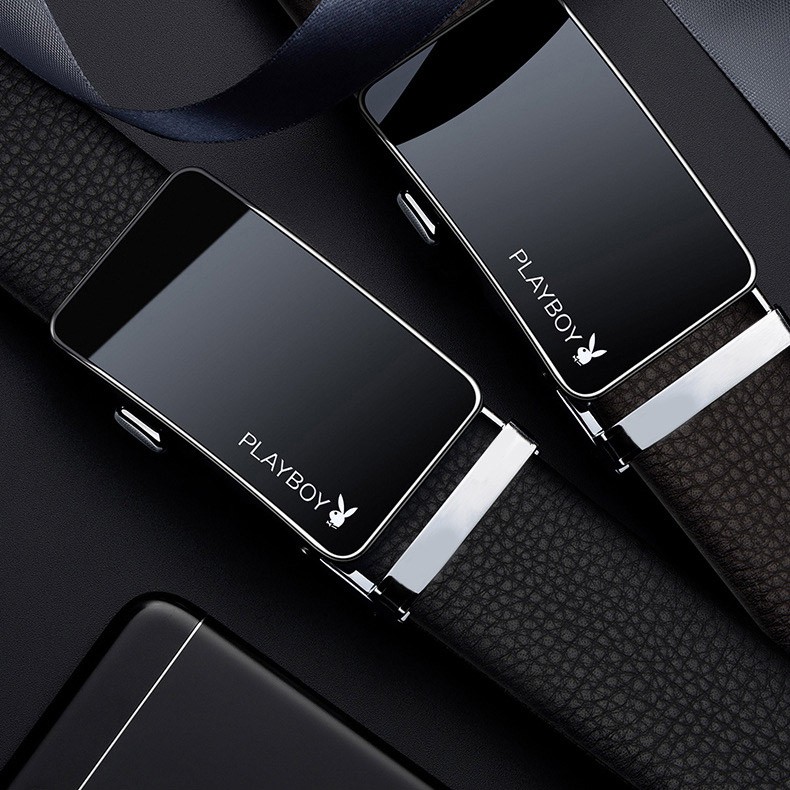 Thắt lưng/ dây nịt nam khóa tự động có hộp đựng hãng theo kèm