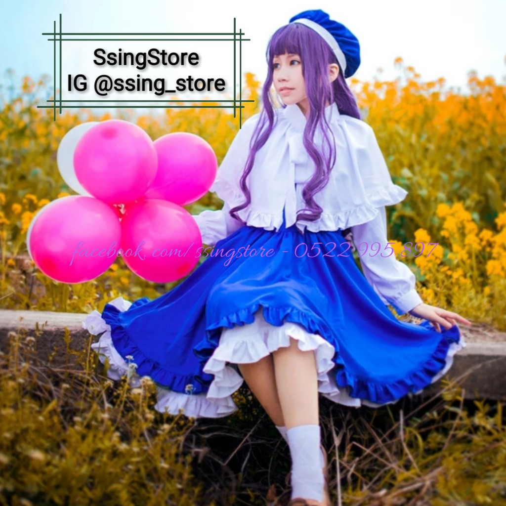 Set COSPLAY Tomoyo Anime SAKURA