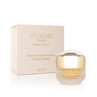 Mặt nạ thải độc cho da mặt D'OR24K Facial Peeling - Mặt nạ tẩy tế bào chết có chứa vàng - xuất xứ Mỹ