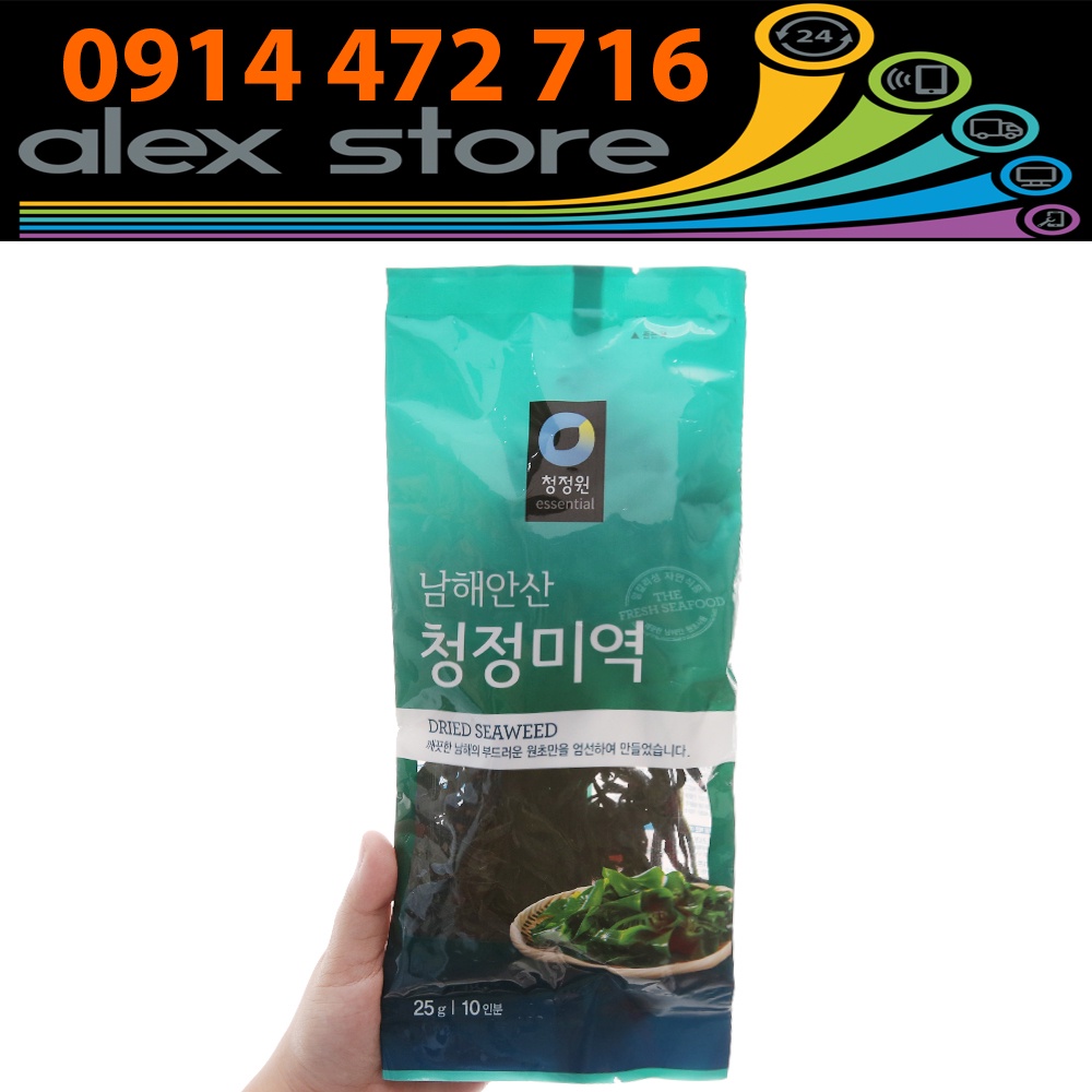 Gói 25 Gam Rong Biển Khô Nấu Canh Daesang Hàn Quốc