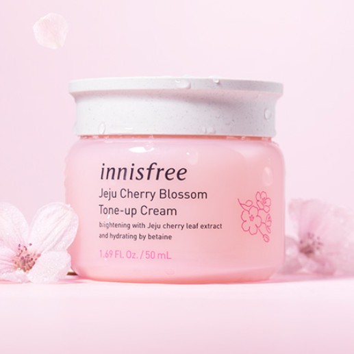 Kem Dưỡng Nâng Tông Da Innisfree Jeju Cherry Blossom Tone Up Cream 50ml