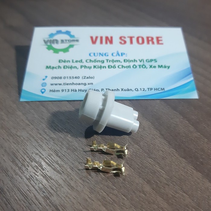 10 BỘ đuôi đèn Xi Nhan DEMI chân T10 kín nước  - 10 bộ/ bịch