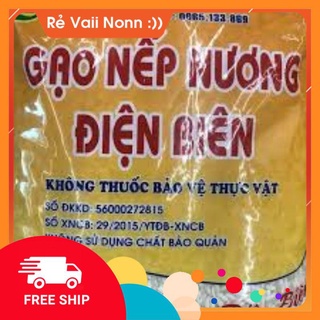 Gạo Nếp Nương Điện Biên - hạt to,đều, dẻo chuẩn 100% Điện Biên (túi 1kg)