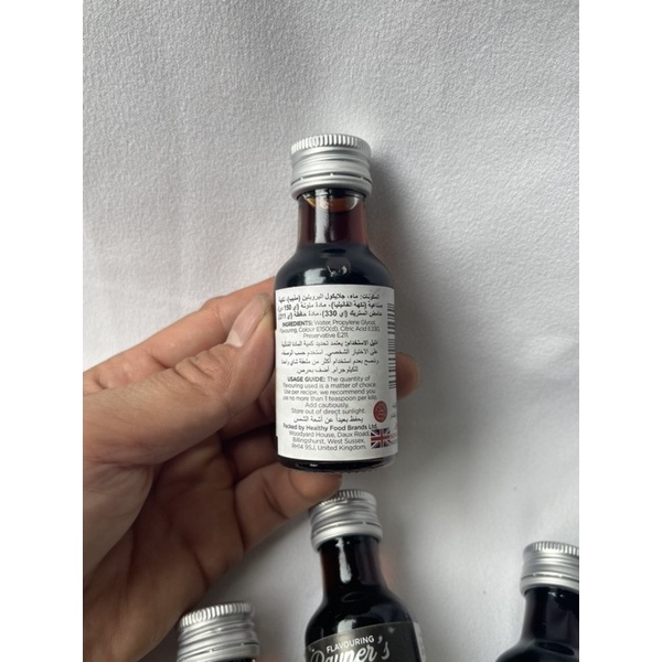 Tinh dầu làm bánh,kem, tinh dầu vani Rayners 28ml nhập khẩu Anh