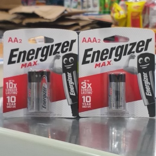 Pin AA ABC Alkaline ENERGIZER vỉ 2 viên E91/BP2 - Singapore