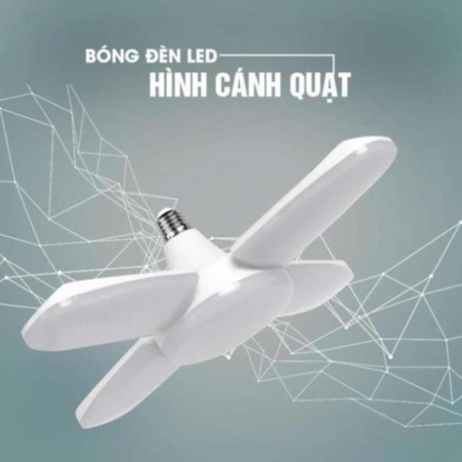 Bóng đèn LED trang trí hình cánh quạt siêu sáng 60W - Bóng đèn tuýp tiết kiệm điện năng - Giá rẻ nhất thị trường