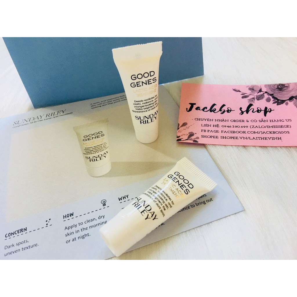 SUNDAY RILEY - COMBO Tinh chất Good Genes + Dầu dưỡng Luna Sleeping Oil | BigBuy360 - bigbuy360.vn