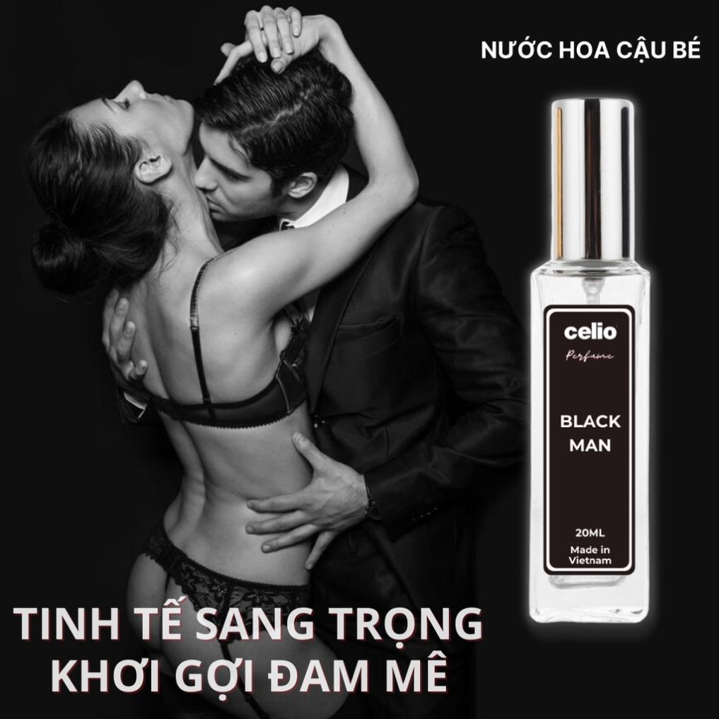 Nước Hoa Vùng Kín Nam CELIO Chai 20ml Thơm Lâu Kích Thích Lôi Cuốn Mãnh Liệt Chính Hãng (Có che tên)