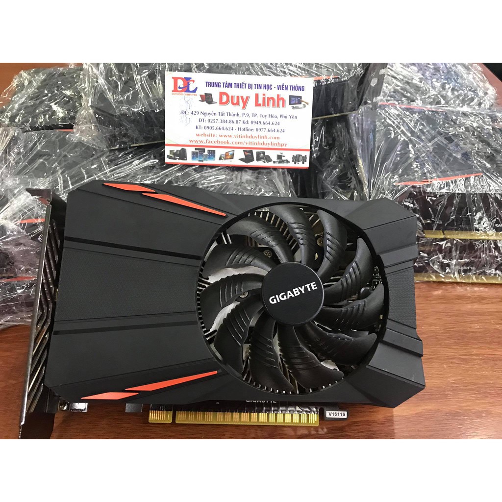 [Mã ELHAMS5 giảm 6% đơn 300K] Vga Gigabyte GTX 1050 2GB GDDR5