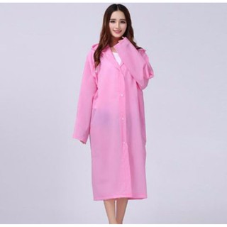 Áo mưa thời trang cúc bấm