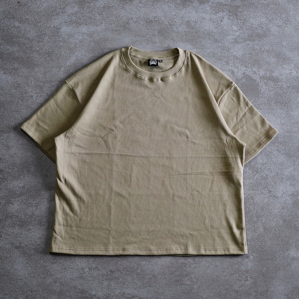 Áo Thun Basic Nam - Boxy Gori - Oliu