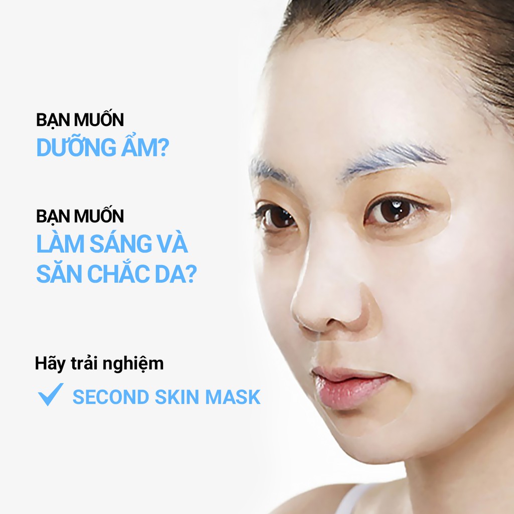 [Mã COSIF05 giảm 10% đơn 400K] Mặt nạ dưỡng sáng da innisfree Second Skin Mask – Brightening 20g