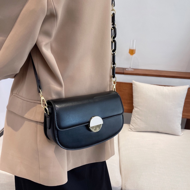 IELGY Túi Đeo Vai Có Dây Đeo Sợi Xích Phong Cách Phương Tây Thời Trang Cho Nữ