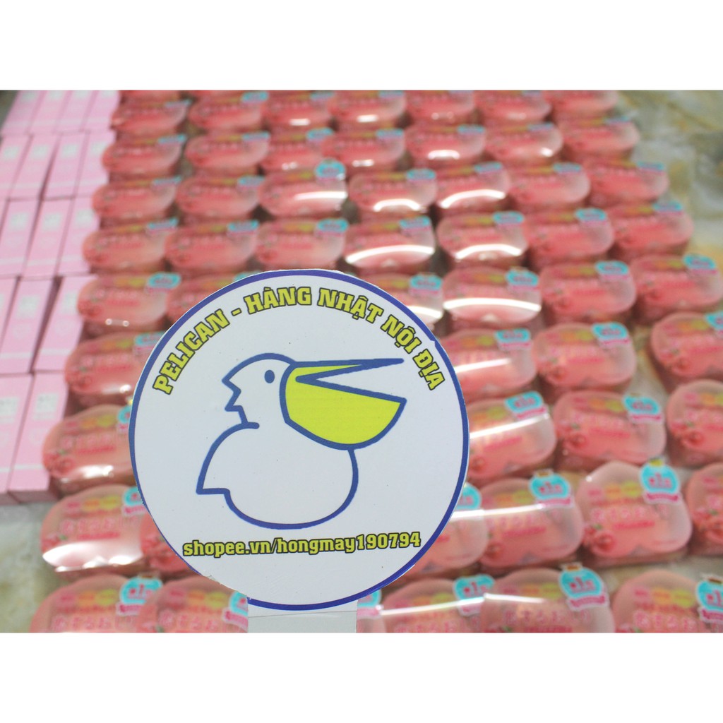 XÀ PHÒNG MỜ THÂM MÔNG TRÁI ĐÀO PELICAN 80G