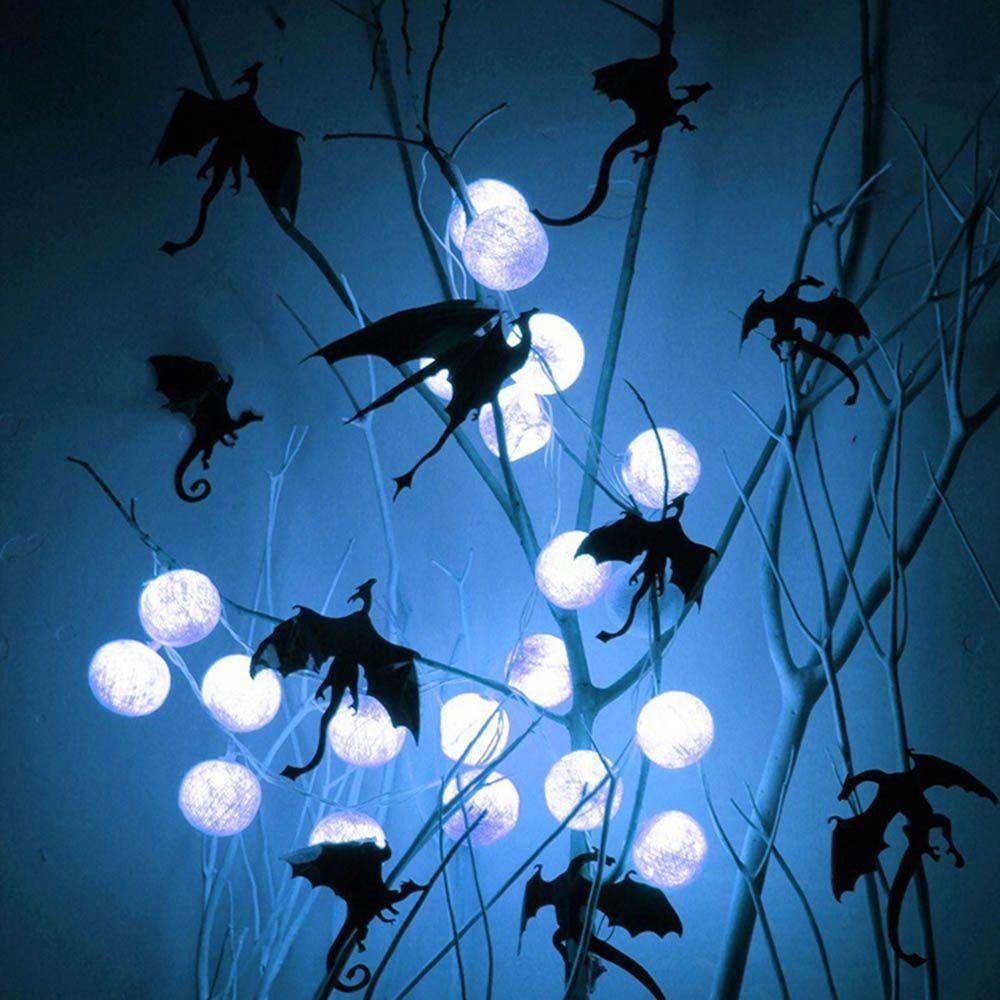 JARRED Set 7 Miếng Dán Tường Trang Trí Hình Rồng Phong Cách Gothic