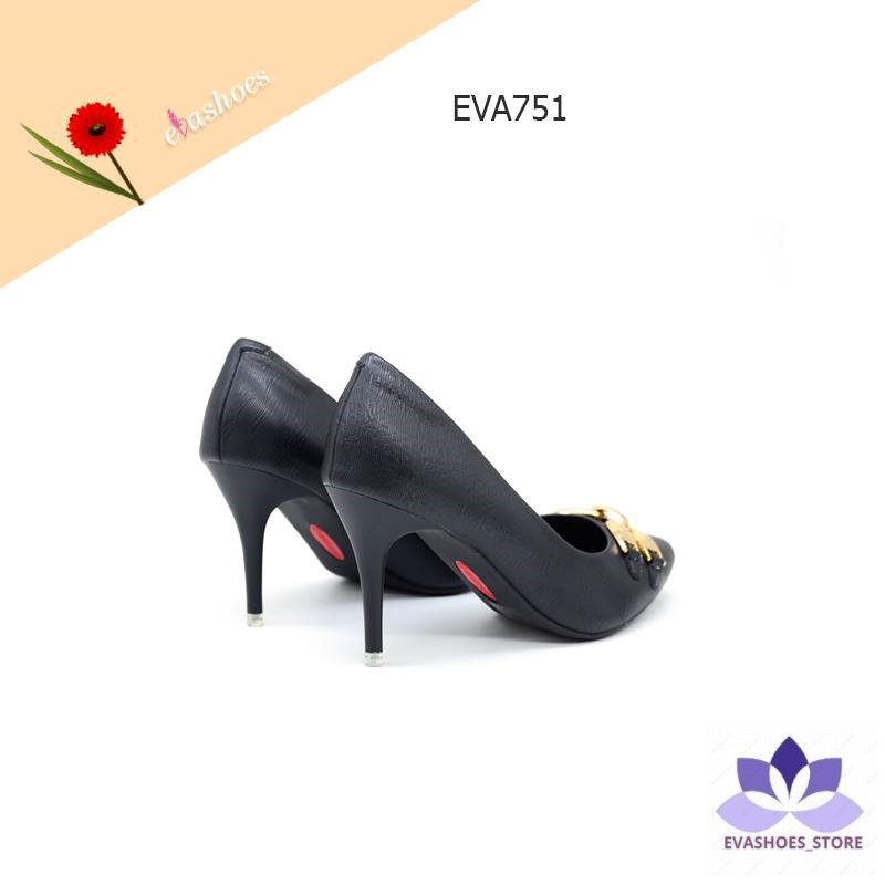 Giày gót nhỏ cao sang chảnh, đẹp chính hãng Evashoes Eva751