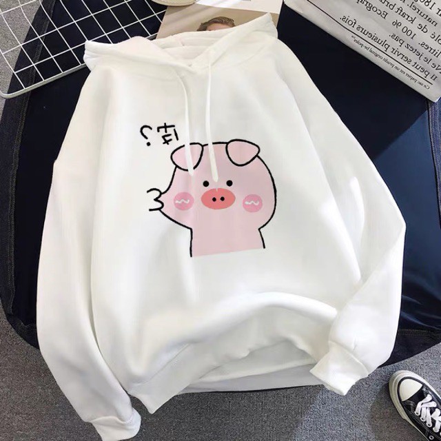 [FREESHIP ĐƠN TỪ 50K] Áo hoodie lợn bẹo má DTR1119