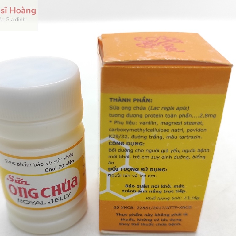 Kẹo sữa Ong Chúa Royal Jelly - Kẹo Ngậm Tăng Sức Đề Kháng MEKOPHAR