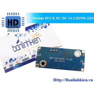 Mach hạ áp Module BUCK DC-DC 3A LM2596 ADJ HD1