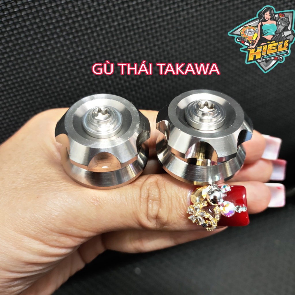 Mâm Lửa Trụ Thái - Nắp Nhớt Trụ Thái - Gù Thái Mẫu Mới 2022 Gắn Cho Ya - Honda