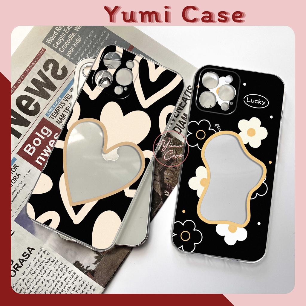 Ốp điện thoại cho Iphone Samsung Vsmart Oppo Huawei Xiaomi Vivo Nokia Realme Poco Redmi TRAITIMDEN 1-2 Yumi Case