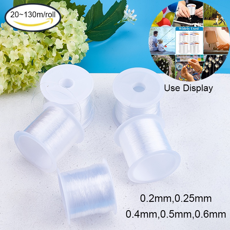 Cuộn dây nylon trong suốt dùng làm vòng cổ