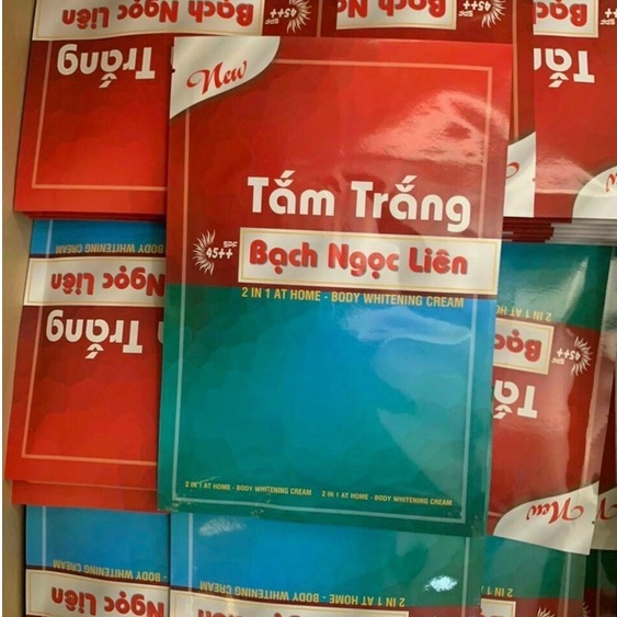 [Ảnh thật] Tắm Trắng Bạch Ngọc Liên 2in1 chính hãng