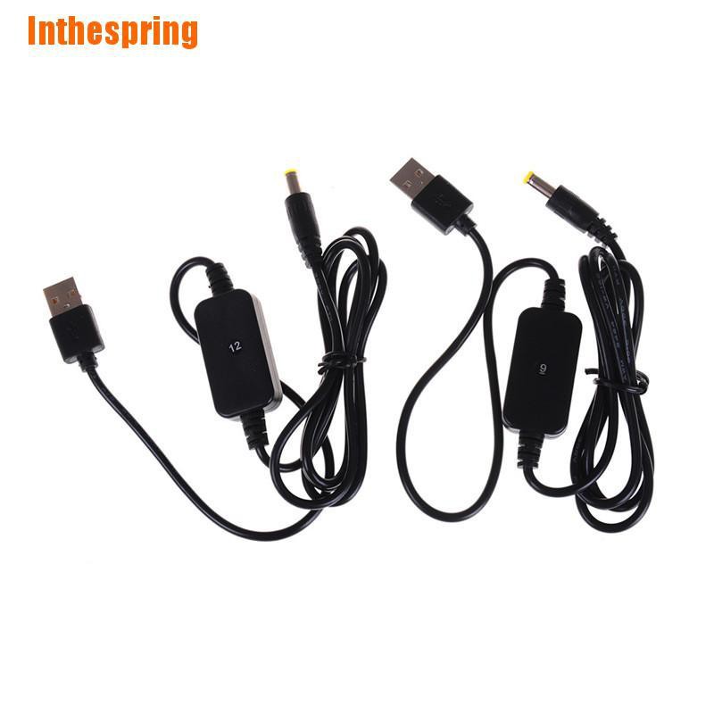Đầu Chuyển Đổi Usb Sang 9v / 12v 5.5x2.1mm Chuyên Dụng