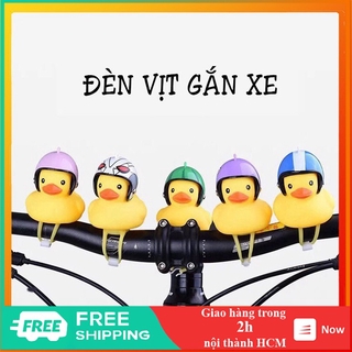 Vịt vàng đội mũ bảo hiểm có chong chóng kèm led