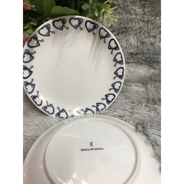 Bộ 2 dĩa hoa size 16cm