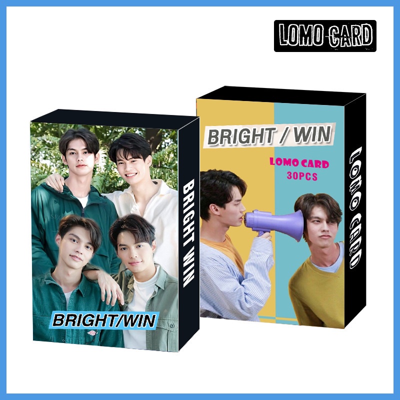 Set 30 Tấm Thẻ Ảnh LOMO F4 Thái Lan Họa Tiết OffGun Bright Win Hàng Mới Về